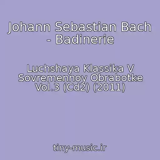 کاور آهنگ Johann Sebastian Bach - Badinerie از Luchshaya Klassika V Sovremennoy Obrabotke Vol.3 (Cd2) (2011)