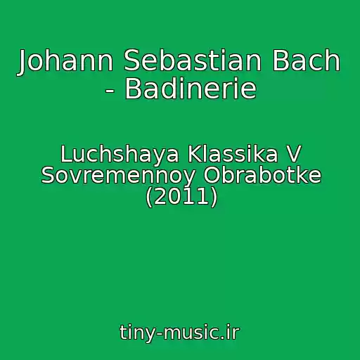 کاور آهنگ Johann Sebastian Bach - Badinerie از Luchshaya Klassika V Sovremennoy Obrabotke (2011)