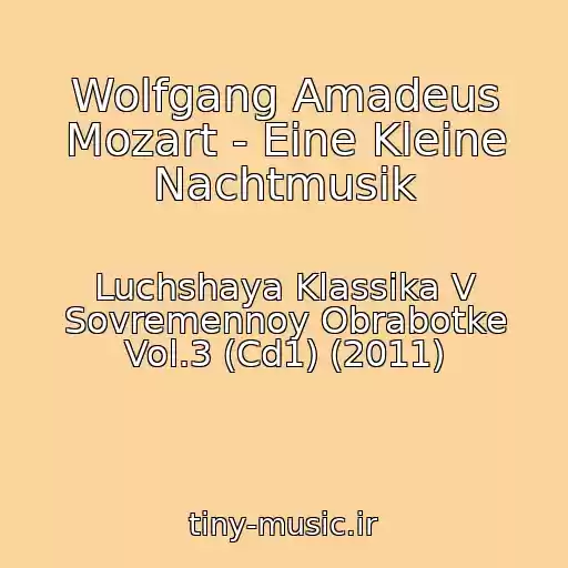 کاور آهنگ Wolfgang Amadeus Mozart - Eine Kleine Nachtmusik از Luchshaya Klassika V Sovremennoy Obrabotke Vol.3 (Cd1) (2011)