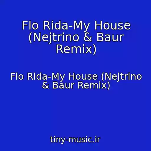 کاور آهنگ Flo Rida-My House (Nejtrino & Baur Remix) از Flo Rida-My House (Nejtrino & Baur Remix)
