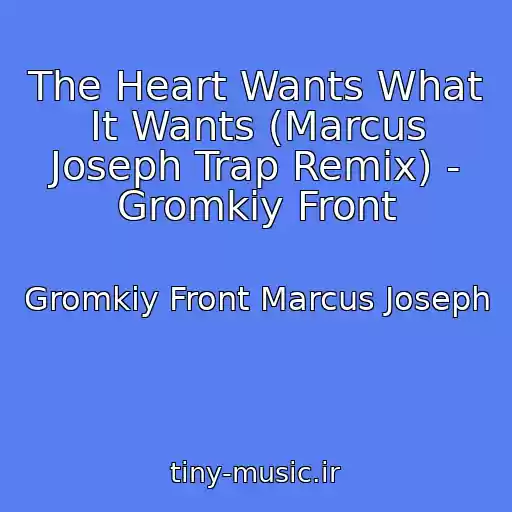 کاور آهنگ The Heart Wants What It Wants (Marcus Joseph Trap Remix) - Gromkiy Front از Gromkiy Front Marcus Joseph