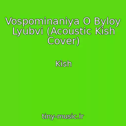 کاور آهنگ Vospominaniya O Byloy Lyubvi (Acoustic Kish Cover) از Kish