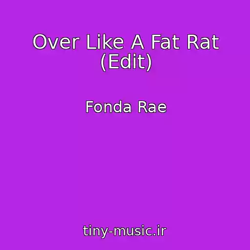 کاور آهنگ Over Like A Fat Rat (Edit) از Fonda Rae
