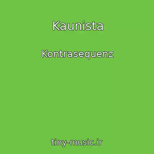 کاور آهنگ Kaunista از Kontrasequenz