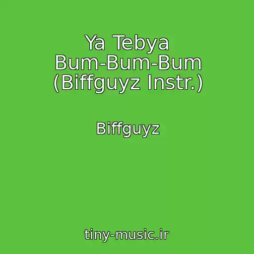 کاور آهنگ Ya Tebya Bum-Bum-Bum (Biffguyz Instr.) از Biffguyz