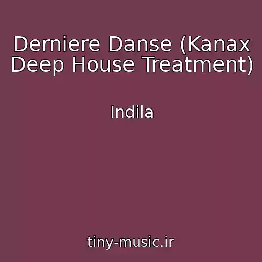 کاور آهنگ Derniere Danse (Kanax Deep House Treatment) از Indila