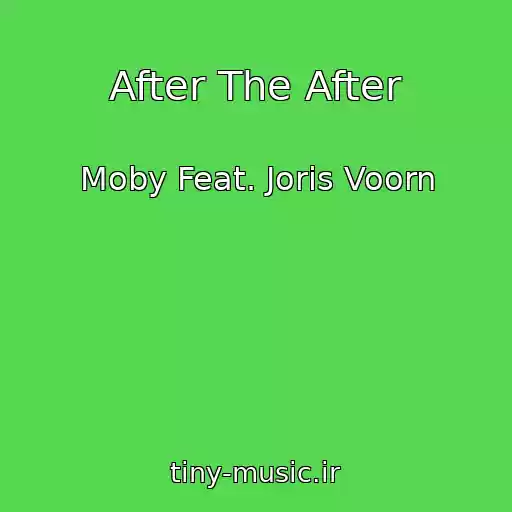 کاور آهنگ After The After از Moby Feat. Joris Voorn