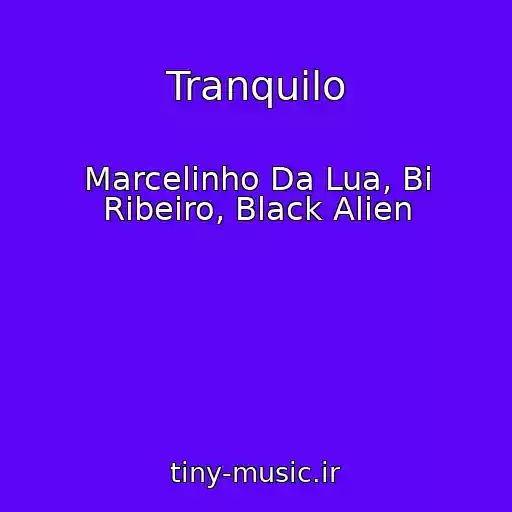 کاور آهنگ Tranquilo از Marcelinho Da Lua, Bi Ribeiro, Black Alien