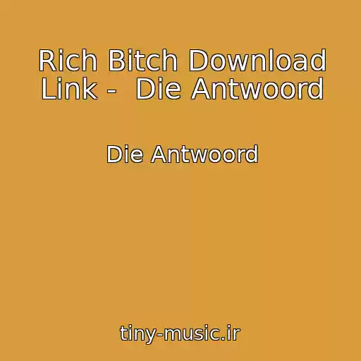کاور آهنگ Rich Bitch Download Link -  Die Antwoord از Die Antwoord