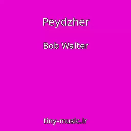 کاور آهنگ Peydzher از Bob Walter