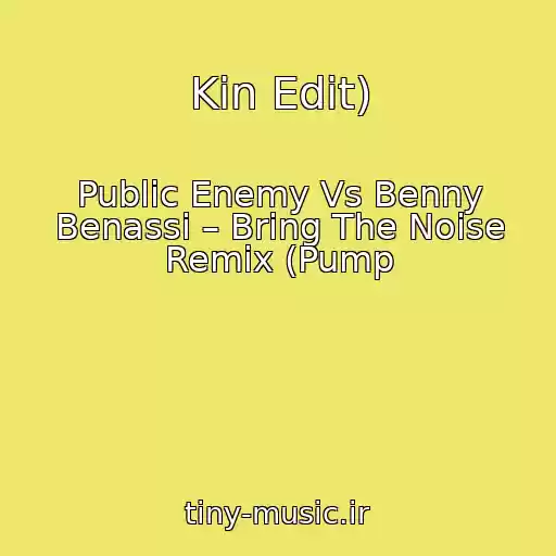 کاور آهنگ Kin Edit) از Public Enemy Vs Benny Benassi – Bring The Noise Remix (Pump