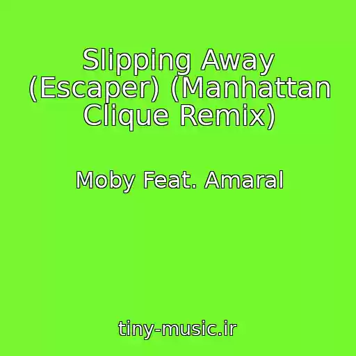 کاور آهنگ Slipping Away (Escaper) (Manhattan Clique Remix) از Moby Feat. Amaral