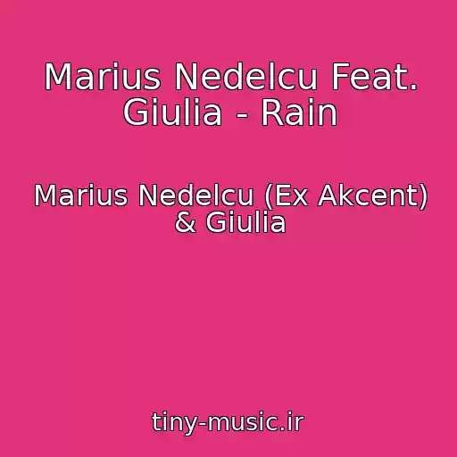 کاور آهنگ Marius Nedelcu Feat. Giulia - Rain از Marius Nedelcu (Ex Akcent) & Giulia