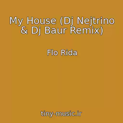 کاور آهنگ My House (Dj Nejtrino & Dj Baur Remix) از Flo Rida