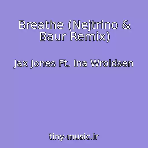 کاور آهنگ Breathe (Nejtrino & Baur Remix) از Jax Jones Ft. Ina Wroldsen