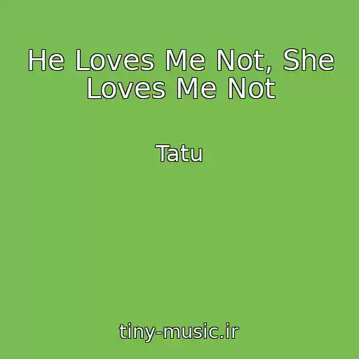 کاور آهنگ He Loves Me Not, She Loves Me Not از Tatu