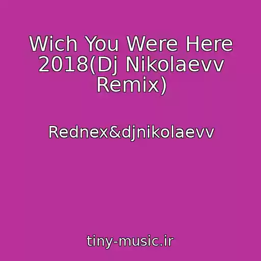 کاور آهنگ Wich You Were Here 2018(Dj Nikolaevv Remix) از Rednex&djnikolaevv