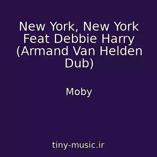 کاور آهنگ New York, New York Feat Debbie Harry (Armand Van Helden Dub) از Moby