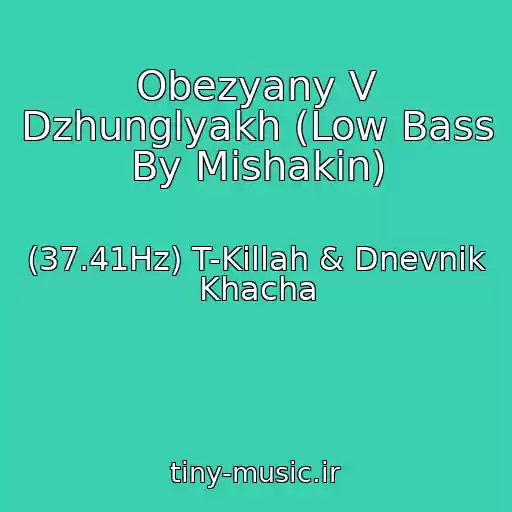 کاور آهنگ Obezyany V Dzhunglyakh (Low Bass By Mishakin) از (37.41Hz) T-Killah & Dnevnik Khacha