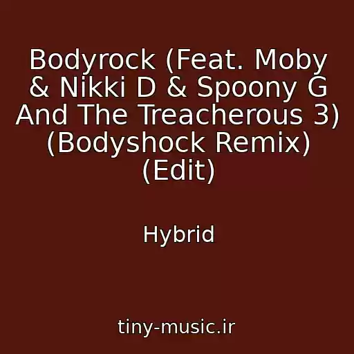 کاور آهنگ Bodyrock (Feat. Moby & Nikki D & Spoony G And The Treacherous 3) (Bodyshock Remix) (Edit) از Hybrid
