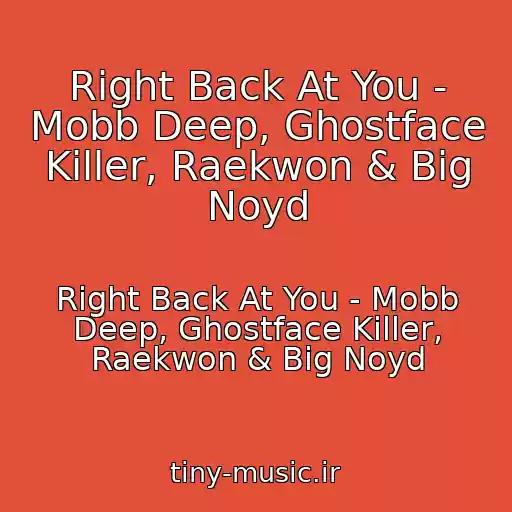 کاور آهنگ Right Back At You - Mobb Deep, Ghostface Killer, Raekwon & Big Noyd از Right Back At You - Mobb Deep, Ghostface Killer, Raekwon & Big Noyd