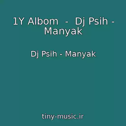 کاور آهنگ 1Y Albom  -  Dj Psih - Manyak از Dj Psih - Manyak