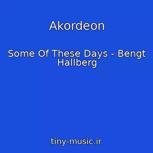 کاور آهنگ Akordeon از Some Of These Days - Bengt Hallberg