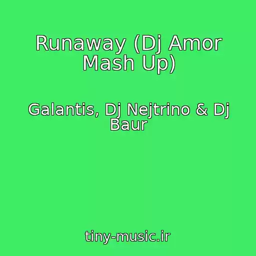 کاور آهنگ Runaway (Dj Amor Mash Up) از Galantis, Dj Nejtrino & Dj Baur