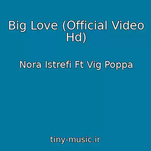 کاور آهنگ Big Love (Official Video Hd) از Nora Istrefi Ft Vig Poppa