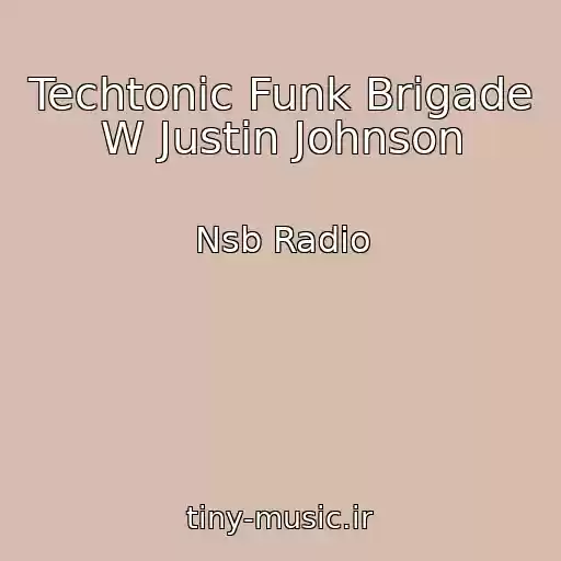 کاور آهنگ Techtonic Funk Brigade W Justin Johnson از Nsb Radio