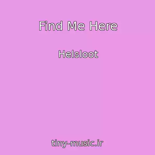 کاور آهنگ Find Me Here از Helsloot