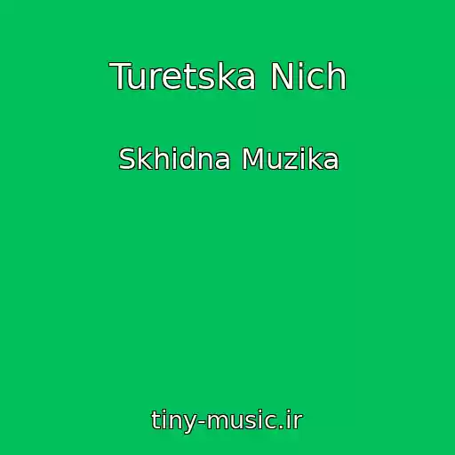 کاور آهنگ Turetska Nіch از Skhіdna Muzika