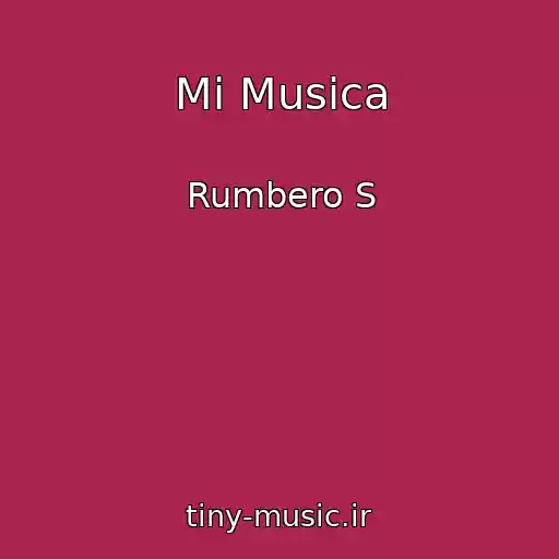 کاور آهنگ Mi Musica از Rumbero S