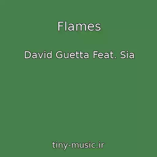 کاور آهنگ Flames از David Guetta Feat. Sia