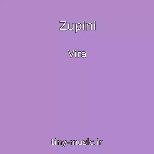کاور آهنگ Zupini از Vira