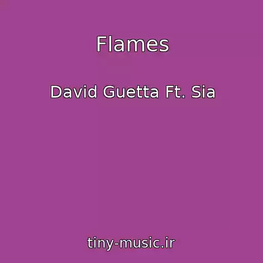 کاور آهنگ Flames از David Guetta Ft. Sia