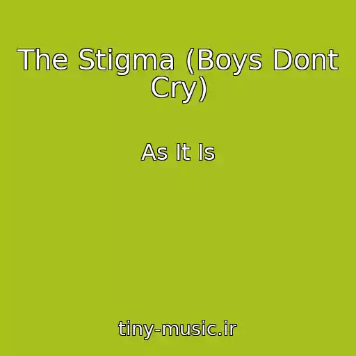 کاور آهنگ The Stigma (Boys Dont Cry) از As It Is