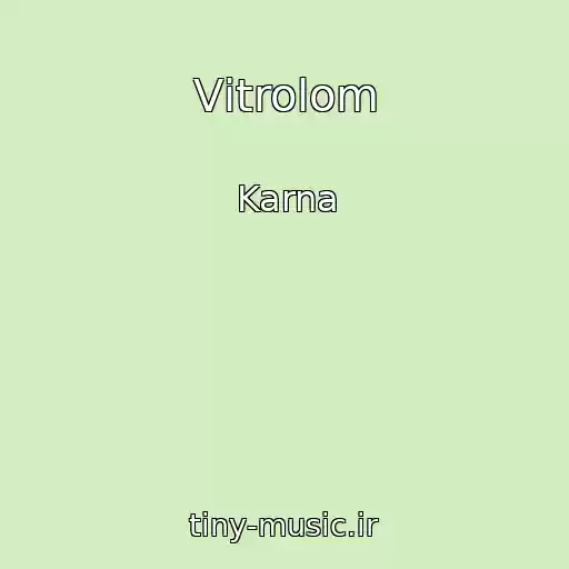 کاور آهنگ Vіtrolom از Karna
