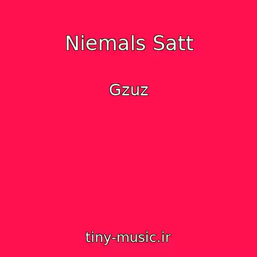 کاور آهنگ Niemals Satt از Gzuz