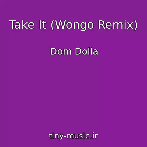 کاور آهنگ Take It (Wongo Remix) از Dom Dolla