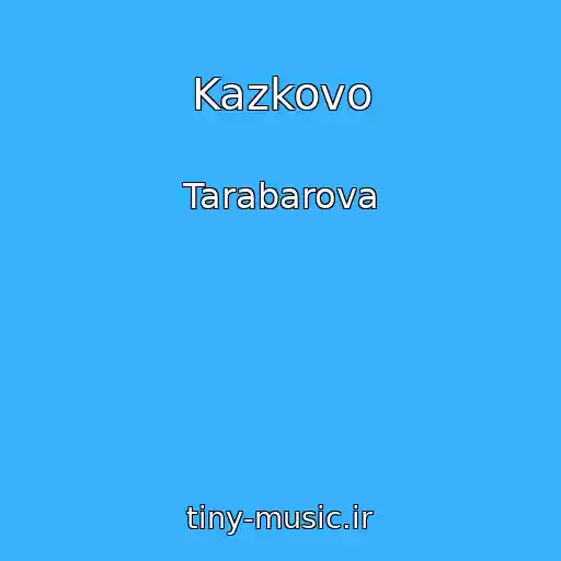 کاور آهنگ Kazkovo از Tarabarova