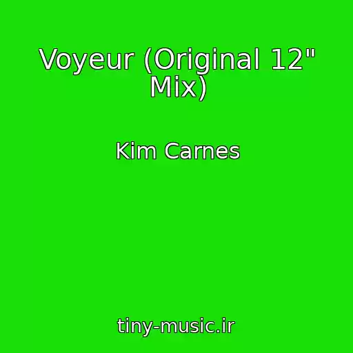کاور آهنگ Voyeur (Original 12" Mix) از Kim Carnes