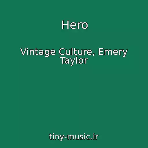 کاور آهنگ Hero از Vintage Culture, Emery Taylor