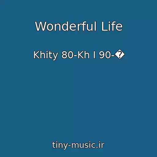 کاور آهنگ Wonderful Life از Khity 80-Kh I 90-�