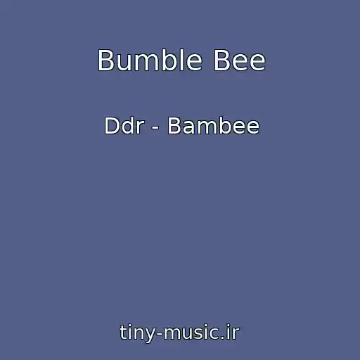 کاور آهنگ Bumble Bee از Ddr - Bambee