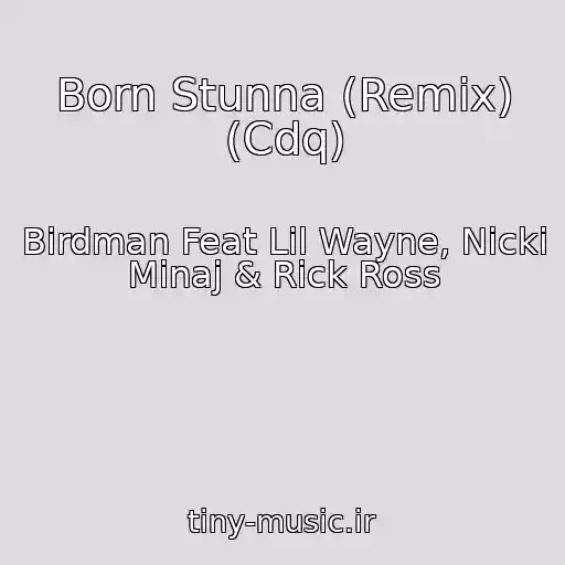 کاور آهنگ Born Stunna (Remix) (Cdq) از Birdman Feat Lil Wayne, Nicki Minaj & Rick Ross