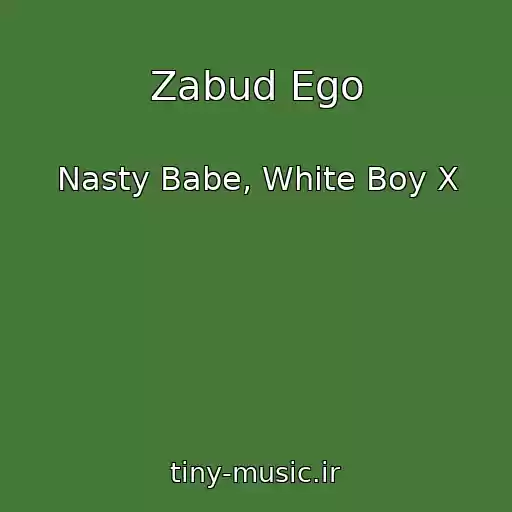 کاور آهنگ Zabud Ego از Nasty Babe, White Boy X