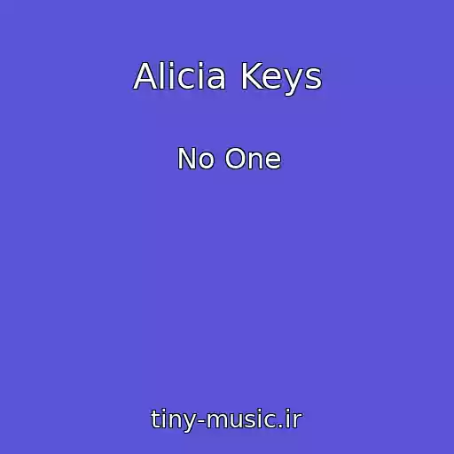 کاور آهنگ Alicia Keys از No One