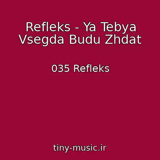 کاور آهنگ Refleks - Ya Tebya Vsegda Budu Zhdat از 035 Refleks
