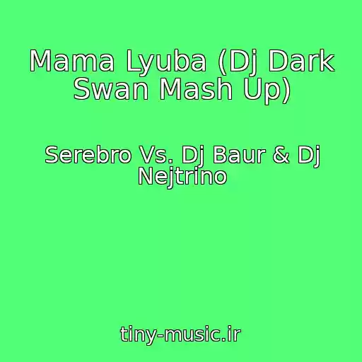 کاور آهنگ Mama Lyuba (Dj Dark Swan Mash Up) از Serebro Vs. Dj Baur & Dj Nejtrino